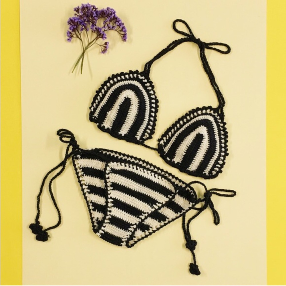 Chic Festival Crochet Bikini Set